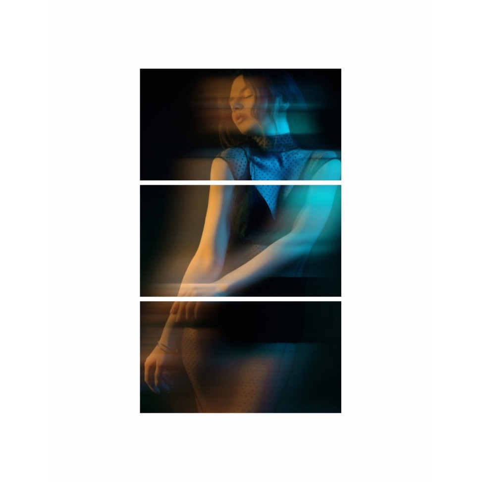 Tablou multicanvas 3 piese 90x150 cm, model Erotic 51