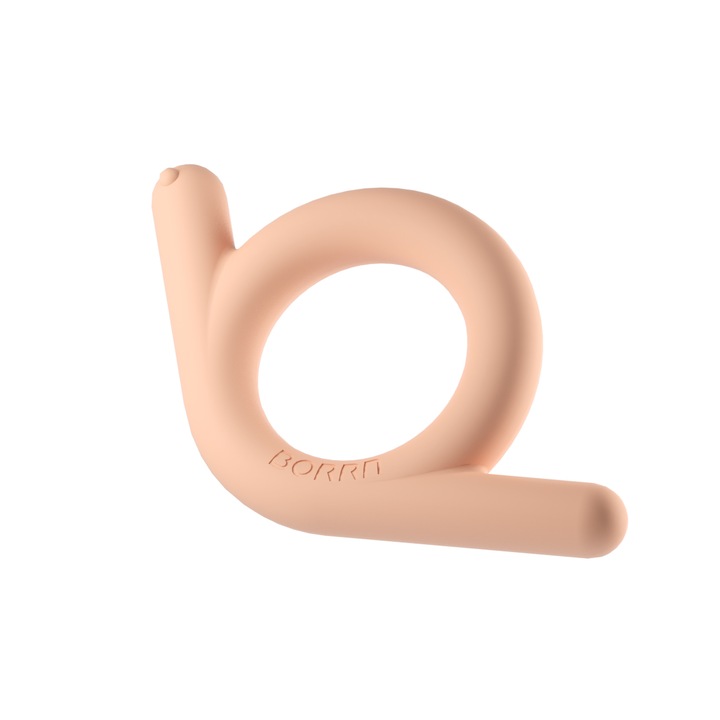 BORRN állatos rágóka - Csiga | Narancs