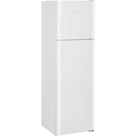 Frigider cu 2 usi Liebherr CTN 3663, 306 L, No Frost, Display, Control electronic, Alarma usa, DuoCooling, Raft sticle, H 191 cm, Clasa A++, Alb