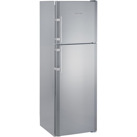 Frigider cu 2 usi Liebherr CTNesf 3223 273 L No Frost Display Control electronic Alarma usa H 176 cm Clasa F Argintiu