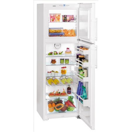Frigider cu 2 usi Liebherr CTP 3316, 307 L, SmartFrost, Display, Control electronic, H 176 cm, Clasa A++, Alb