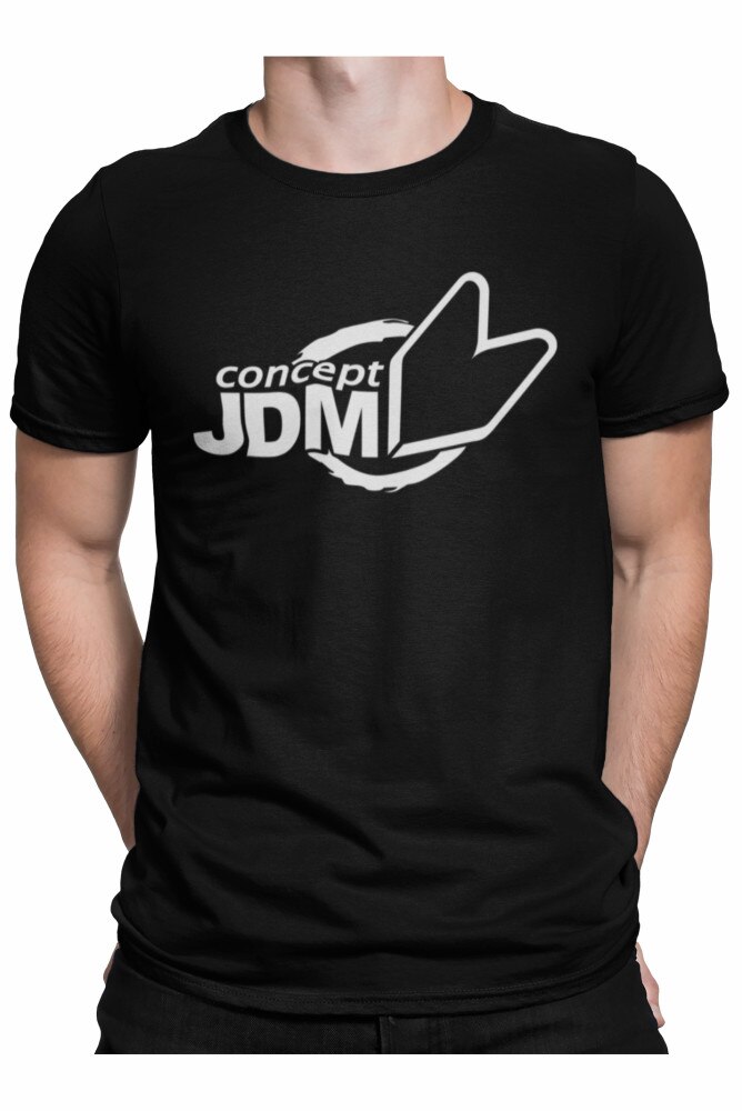 Tricou personalizat, auto, concept JDM, Negru, Negru