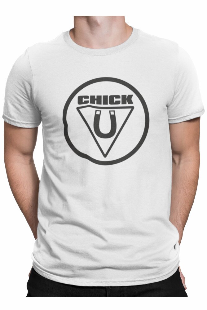 Tricou personalizat, auto, cu mesaj, magnet de puicute, Alb, Alb