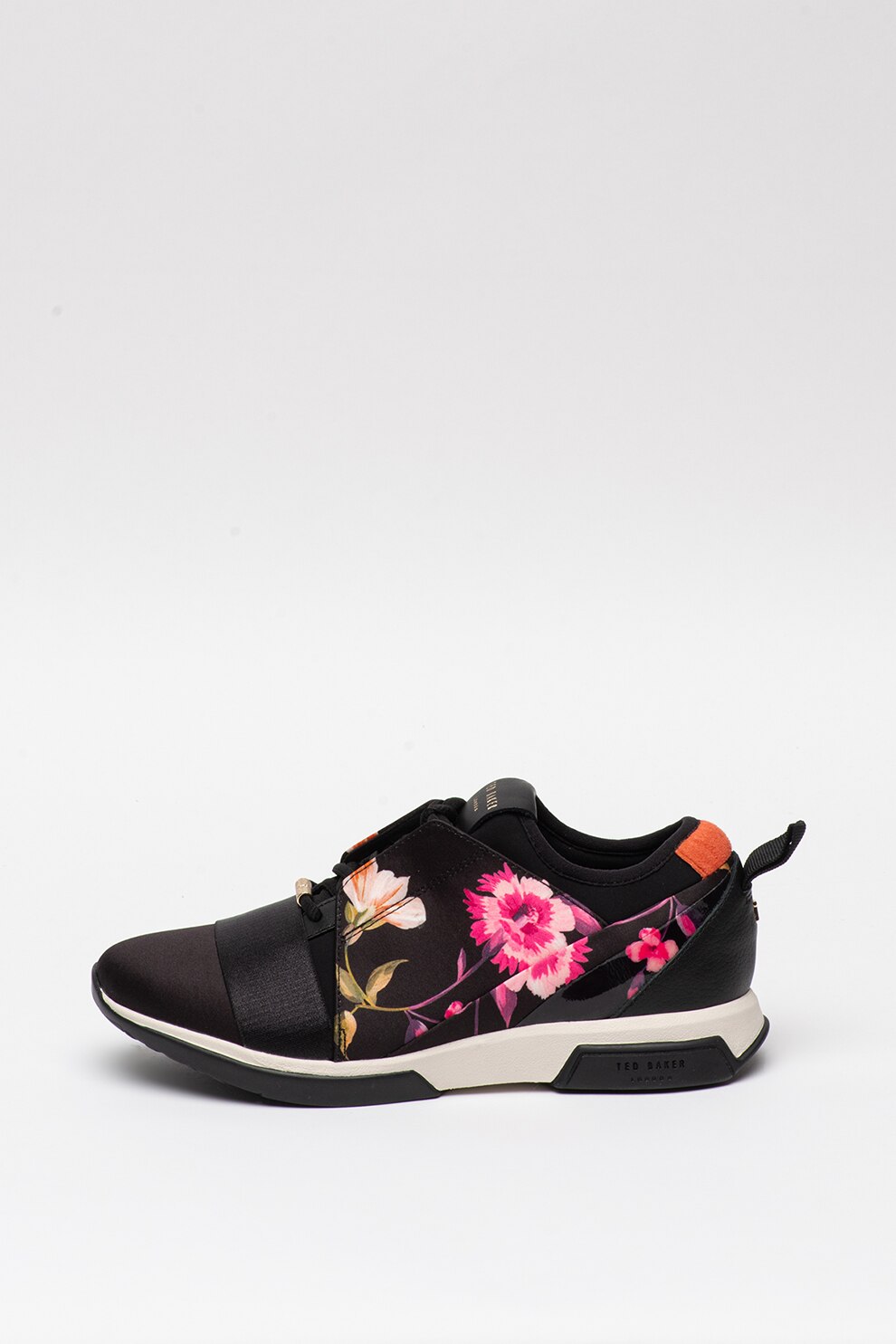 ted baker nemar floral trainers black