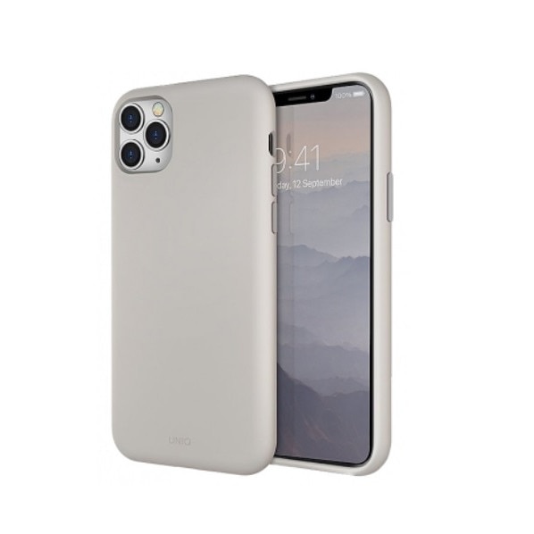 Husa de protectie Uniq pentru Apple Iphone 11 Pro, TPU, Lino, Bej