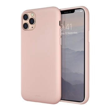 Husa Cover TPU Uniq Lino pentru iPhone 11 Pro Max LINOHPNK Roz Husa Cover TPU Uniq Lino pentru iPhone 11 Pro Max LINOHPNK Roz