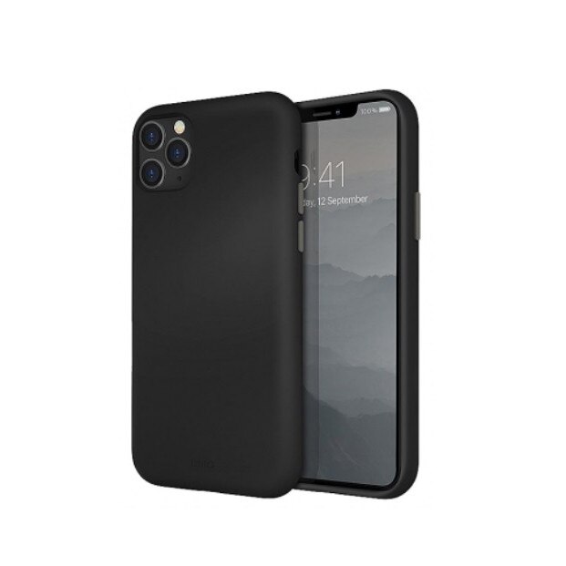 Husa de protectie Uniq pentru Apple IPhone 11 Pro Max, TPU, Lino, Neagra