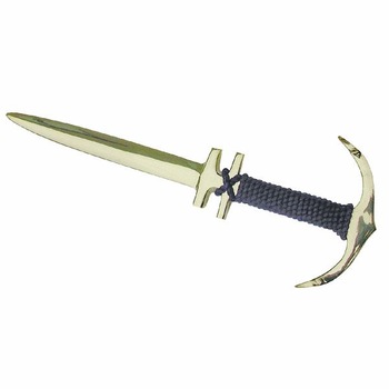 Cutit pentru scrisori Sea Club,alama, ancora cu sfoara albastra, L 21cm Cutit pentru scrisori Sea Club,alama, ancora cu sfoara albastra, L 21cm