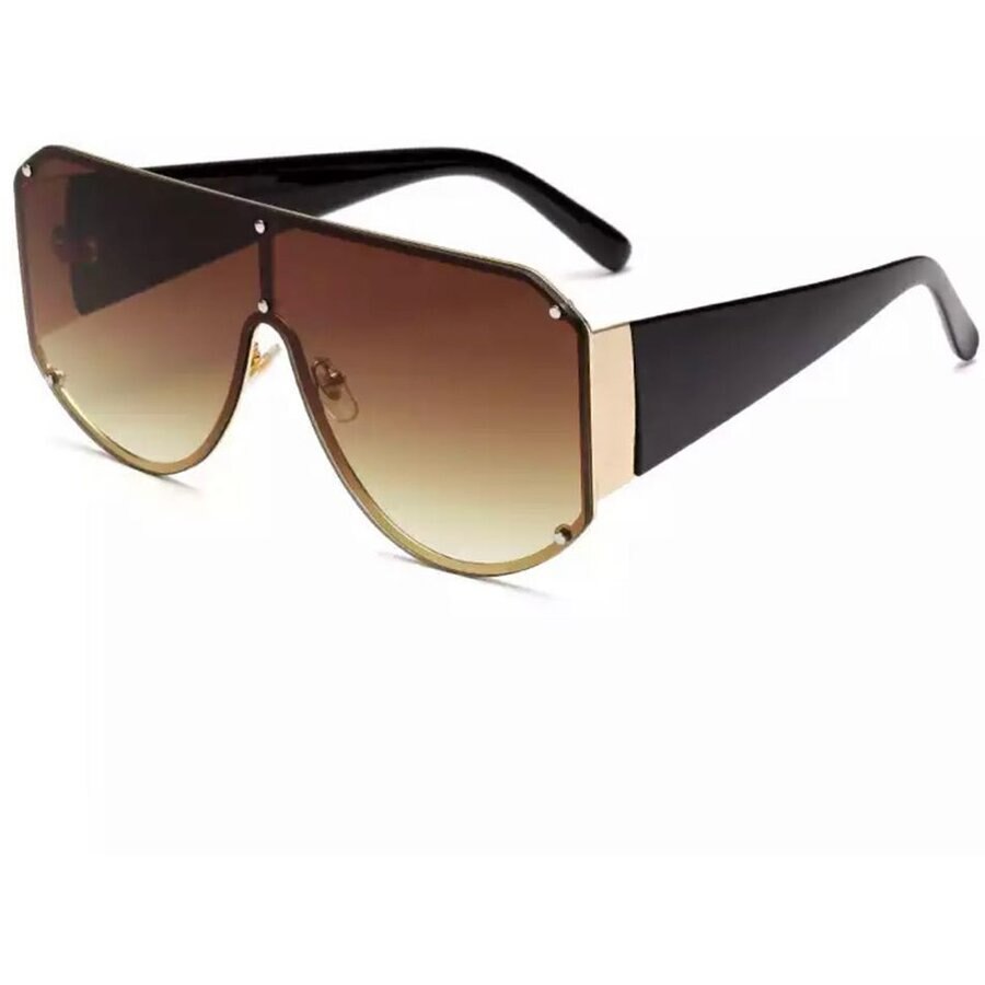 Ochelari de soare unisex Ochelari Vintage Barn Maro
