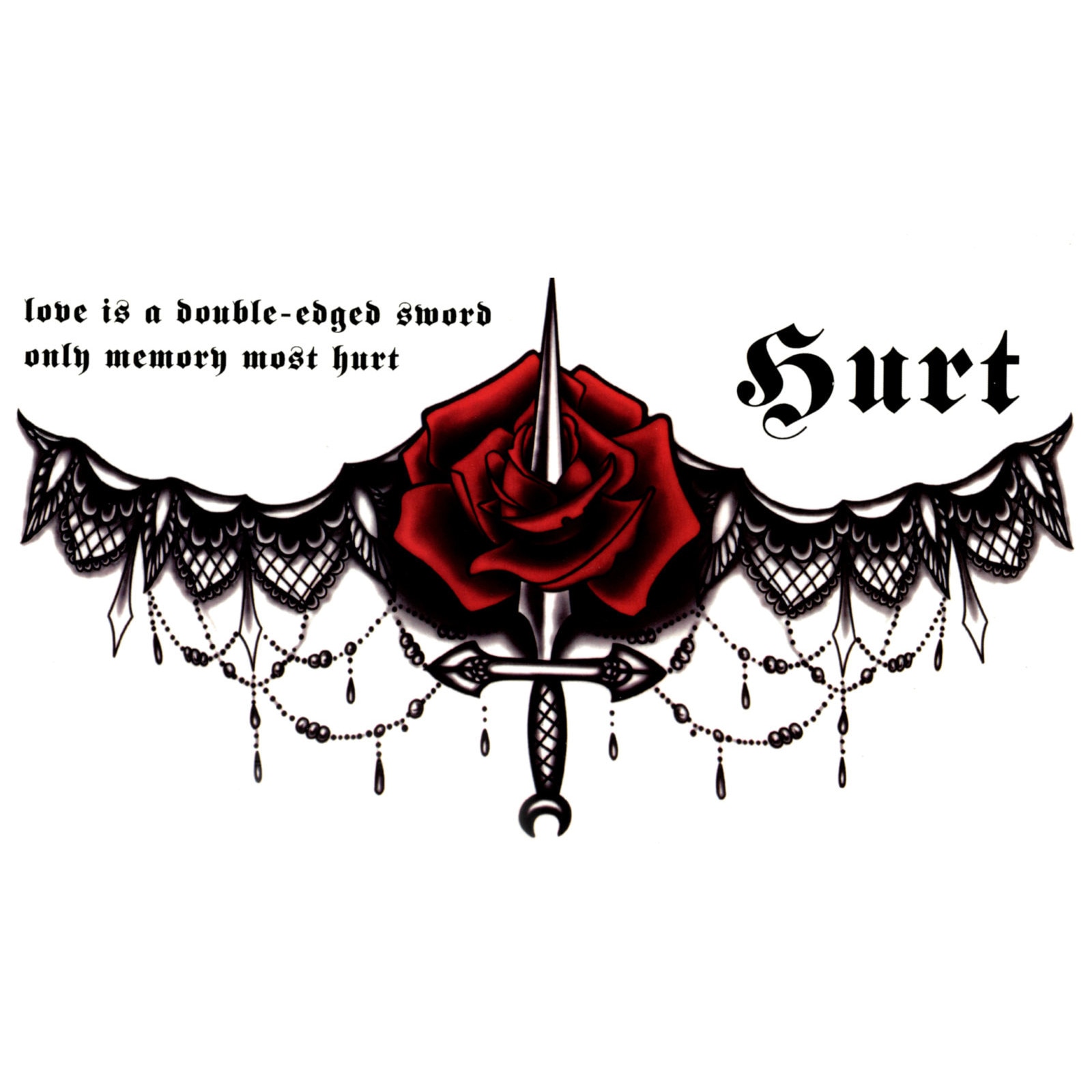 Tatuaj temporar, Flash Tattoos Romania, If Morticia, rezistent la apa, aplicare rapida, 14x24 cm