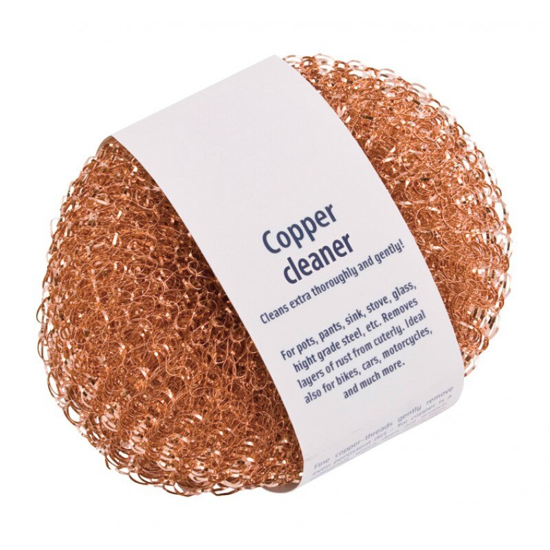 Set 2 bureti din fibra de cupru, 7.5 cm