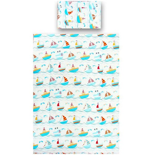 Lenjerie Hubners Patut Vaporase 5 Piese Albastru