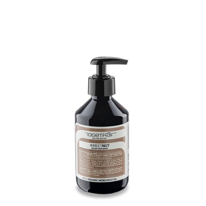 Masca de par coloranta Castaniu #meetNUT - Togethair 250 ml