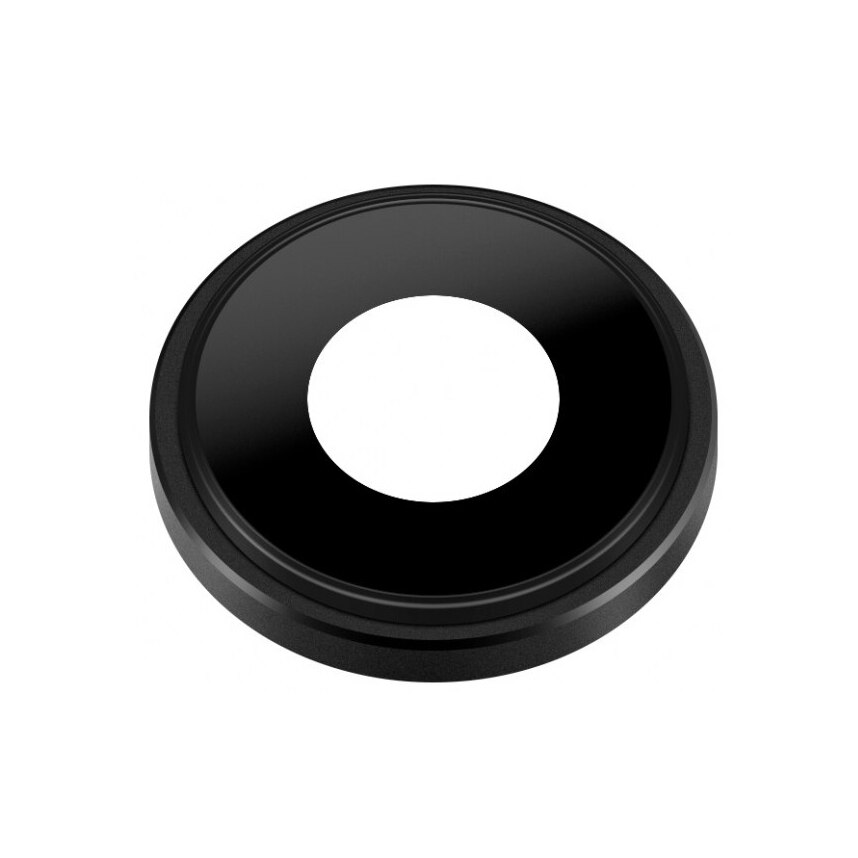 Geam spate camera pentru iPhone XR - Negru