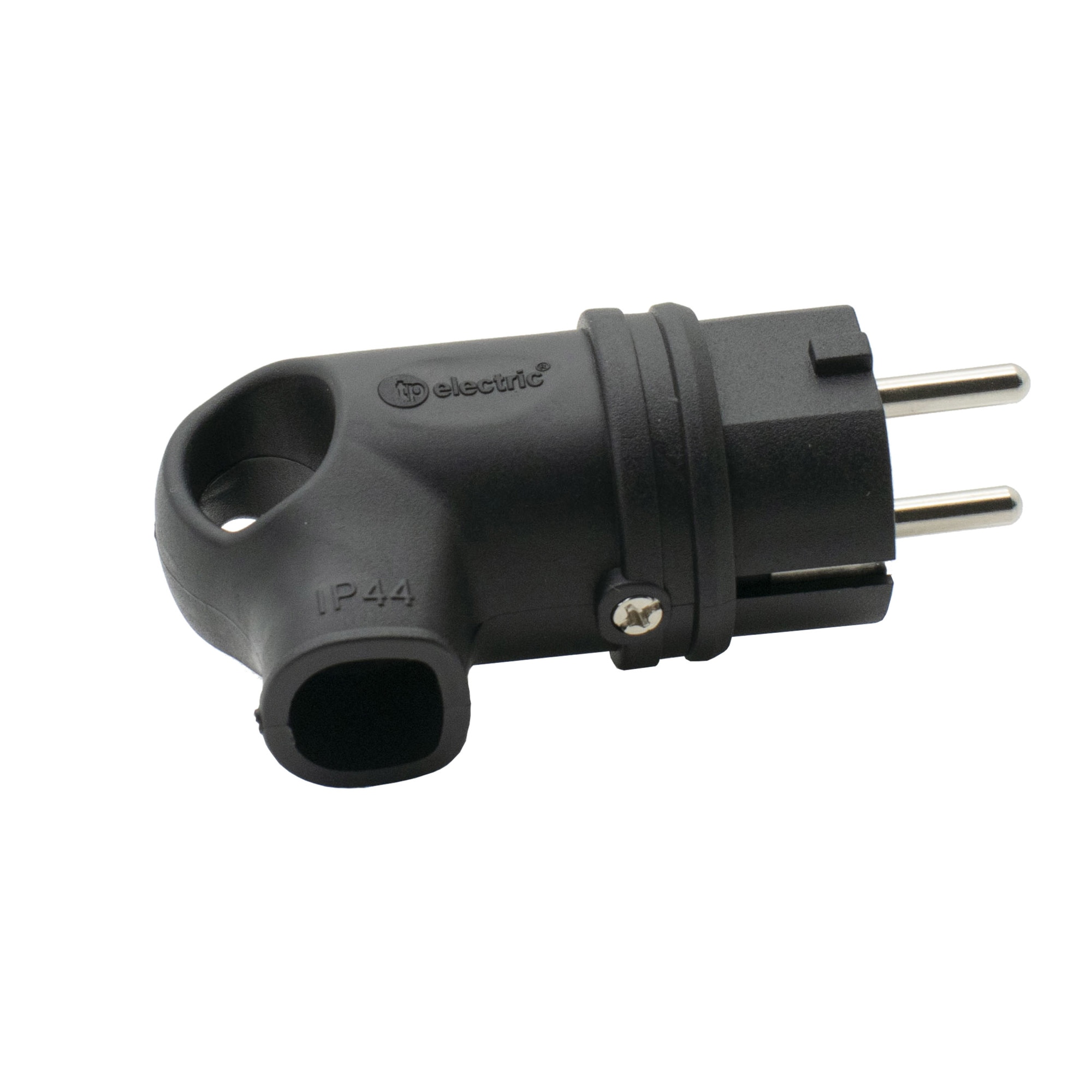 Stecher shuko cauciuc unghi 90 grade IP44 Comtec