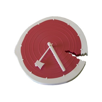 Ceas de perete ModernClock, trunchi de copac, Techno Line, Roz Ceas de perete ModernClock, trunchi de copac, Techno Line, Roz