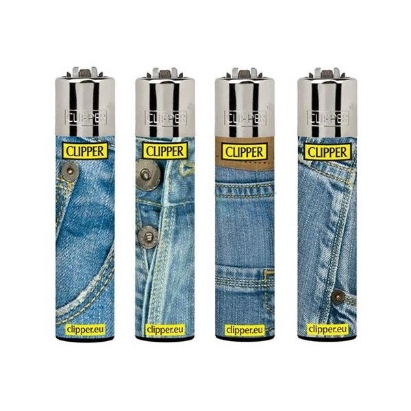 Set 4 brichete Clipper multicolor blue jeans