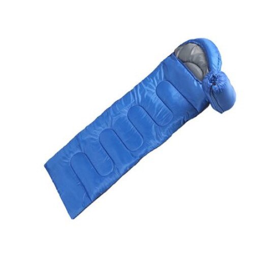 Sac de dormit malatec ,albastru/gri 200cmx75cm