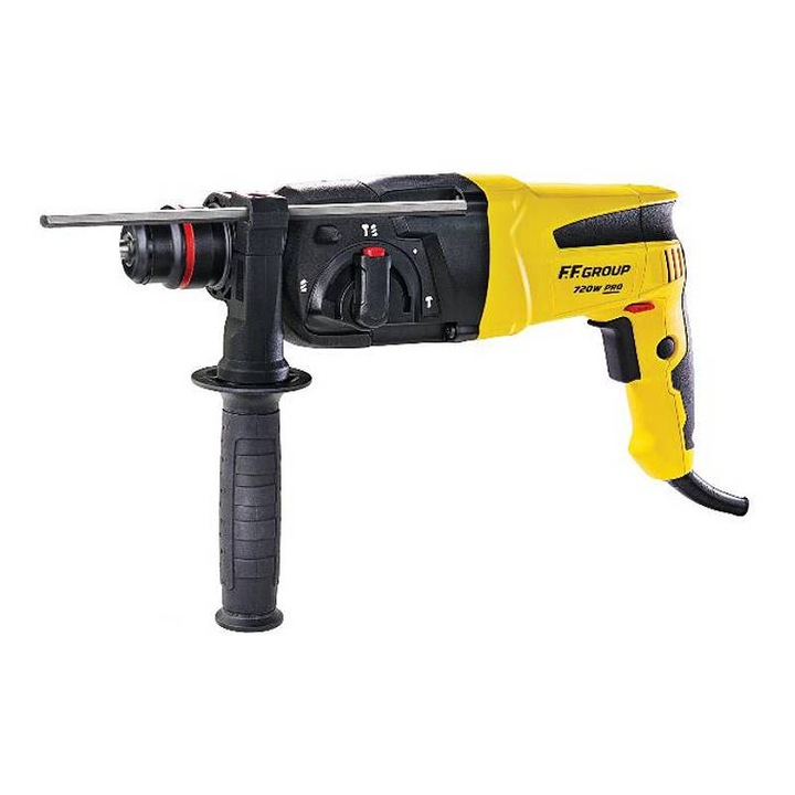 Ciocan rotopercutor FF GROUP, 720 W, 1300 RPM, 2.6 J 41379