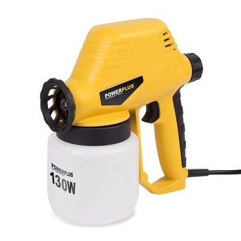 Pistol de vopsit Powerplus Powx351, 130W, 320ml/min, diametru duza 0.8mm Pistol de vopsit Powerplus Powx351, 130W, 320ml/min, diametru duza 0.8mm
