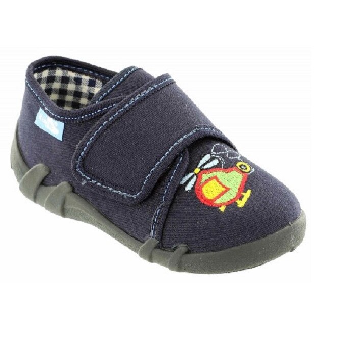 Pantofi, Albastru inchis-Negru, marca RenBut