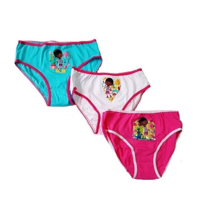Set 3 perechi chiloti Plusica 3901, Multicolor