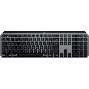 Tastatura wireless Logitech MX Keys for Mac, Bluetooth, Multidevice, compatibila MacOS & iOS, US INTL layout, Space Grey