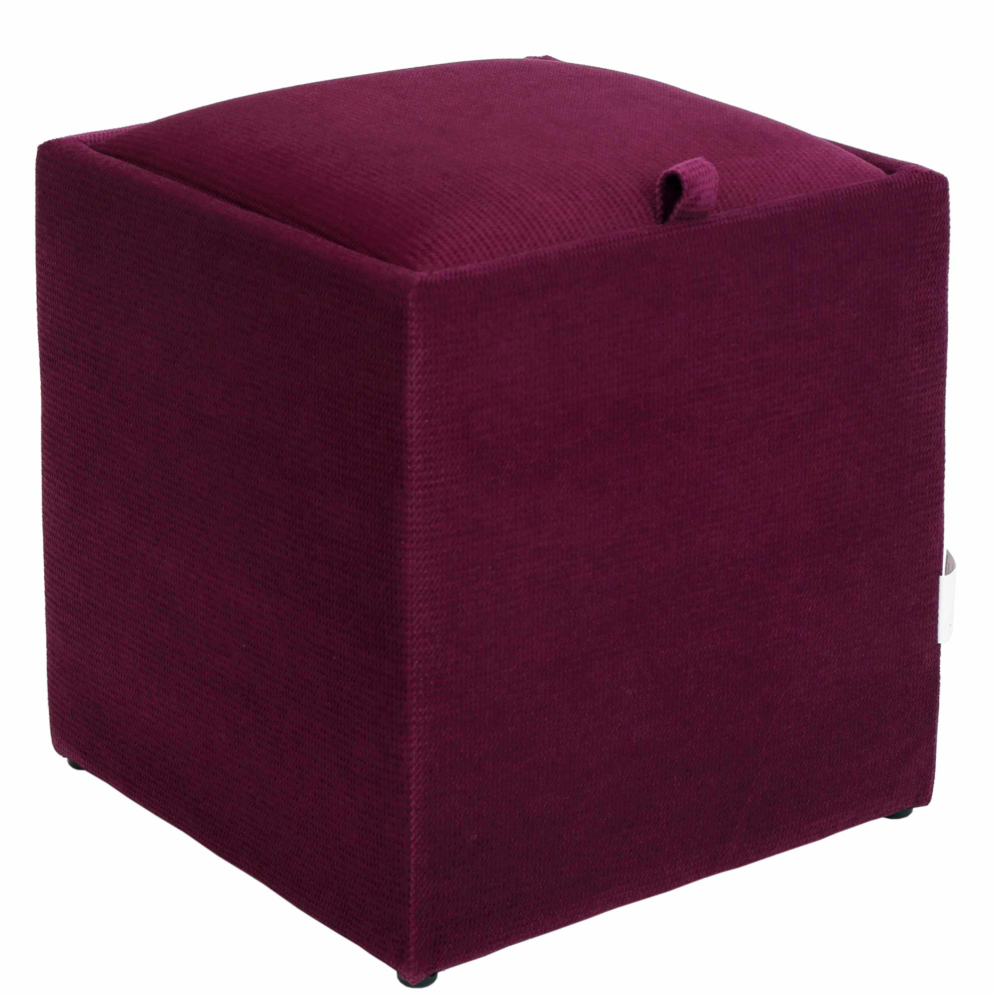 Taburet Box, stofa Diamond Mov 37x37x41