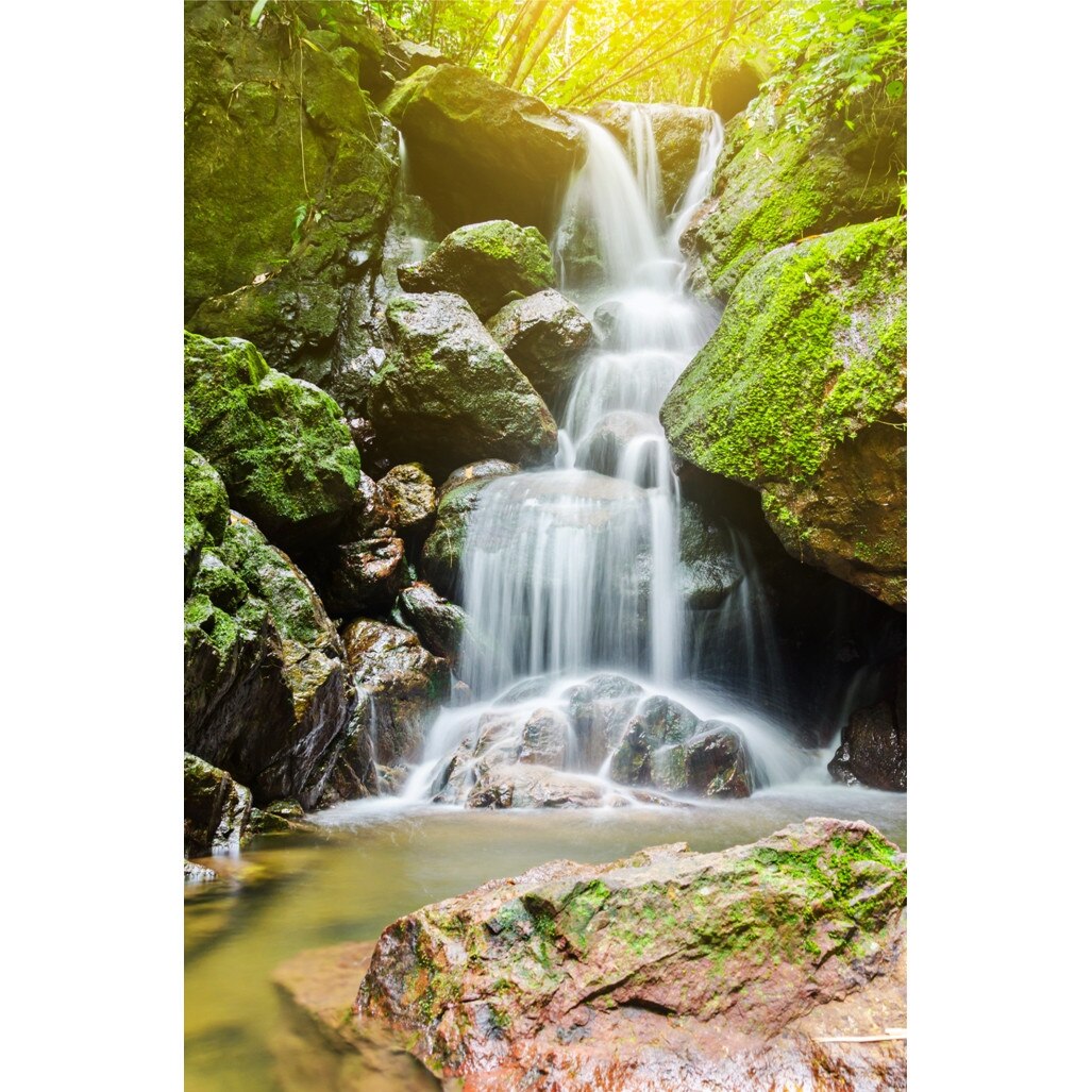 Sticker Scari - Cascada si Muschi Verde - 6 folii de 18x100 cm