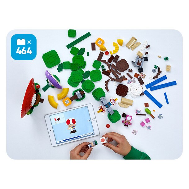 LEGO Super Mario, Set de extindere - Toad 71368, 464 piese - eMAG.ro