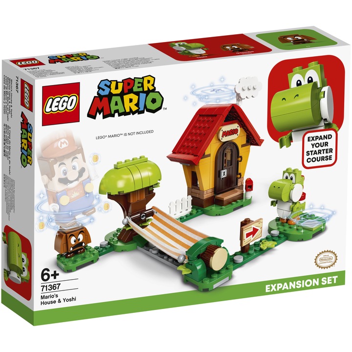 LEGO® Super Mario™ 71367 Mario háza & Yoshi kiegészítő szett