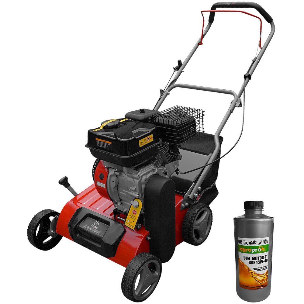 Scarficator Media Line MSA 40, motor 6 CP, latime lucru 40 cm, cos 45 l ,1l ulei AgroPro