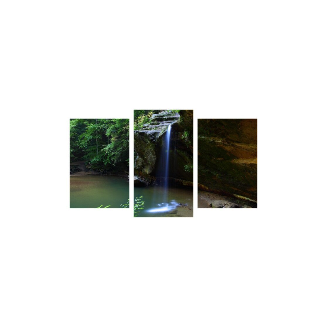 Tablou multicanvas 3 piese 150x90 cm, model Cascada 22