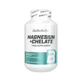 Supliment Alimentar Magnesium + Chelate 60 capsule Bio Tech USA Supliment Alimentar Magnesium + Chelate 60 capsule Bio Tech USA