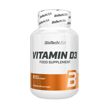 Vitamina D3 60 capsule Bio Tech USA Vitamina D3 60 capsule Bio Tech USA