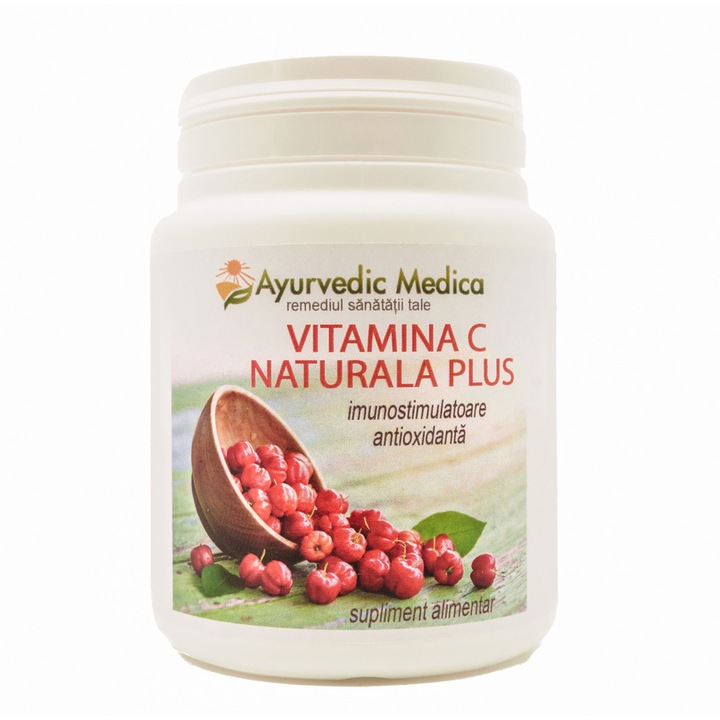 Vitamina C naturala plus, 100 capsule, Ayurvedic medica