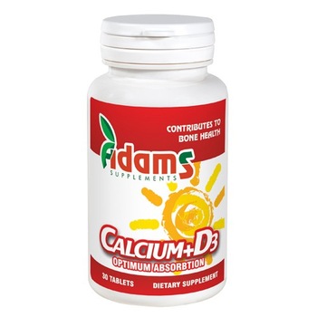 Calciu+Vitamina D3 (600 mg+ 3mcg) 90 tablete Calciu+Vitamina D3 (600 mg+ 3mcg) 90 tablete