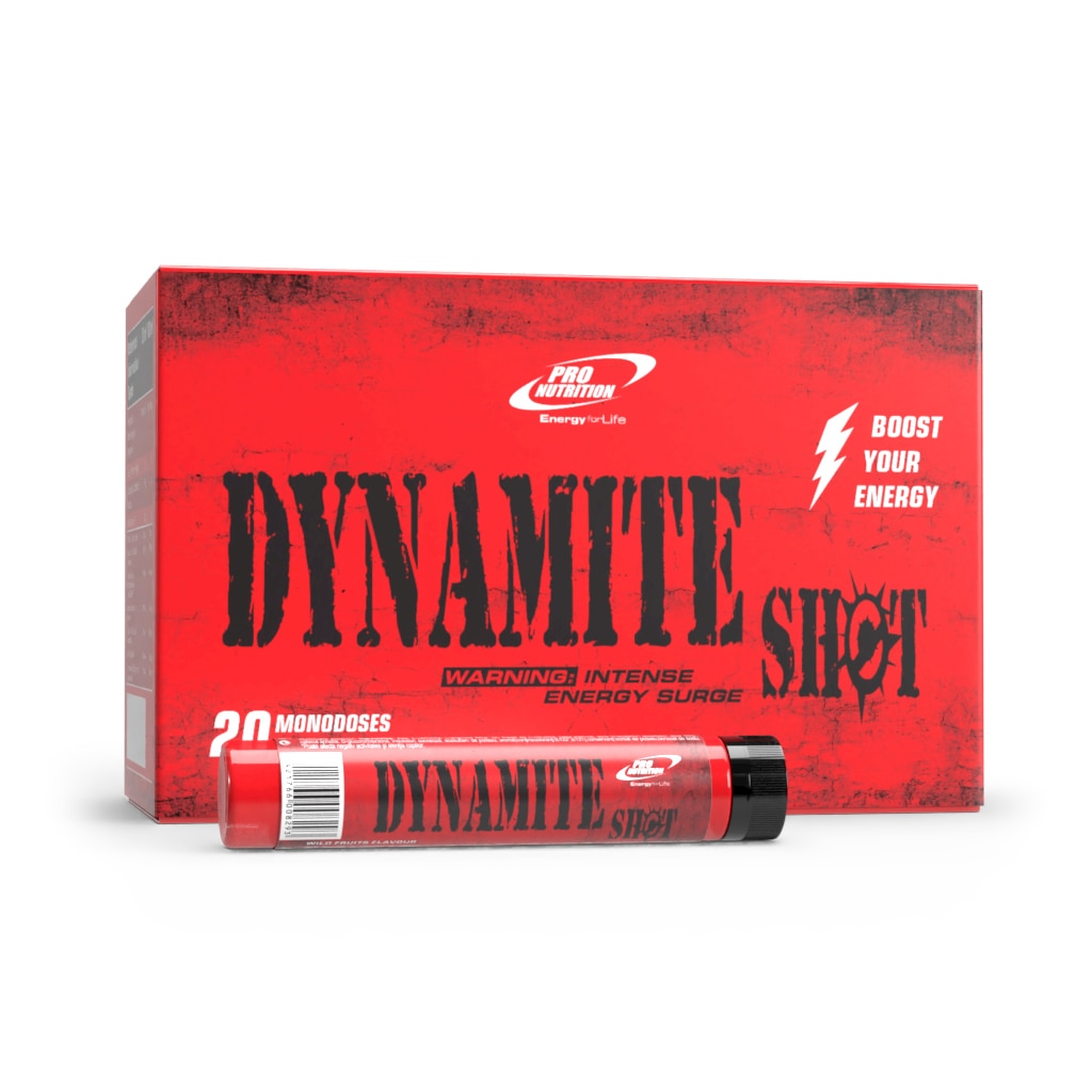 Doze energizante pre workout, Dynamite Shot, 20 monodoze x 25 ml