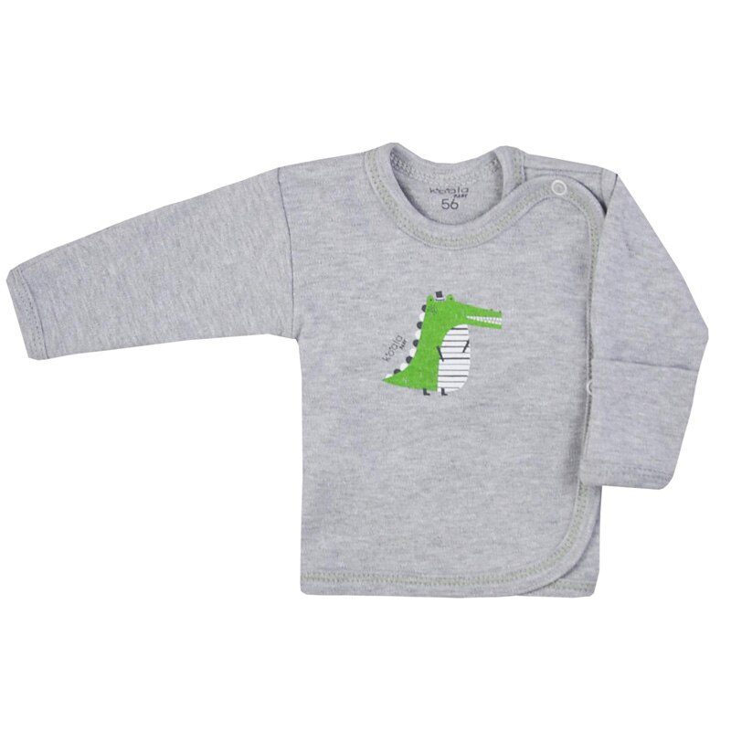 Bluza cu maneca lunga pentru baieti Koala Tasmania 08-633G, Gri