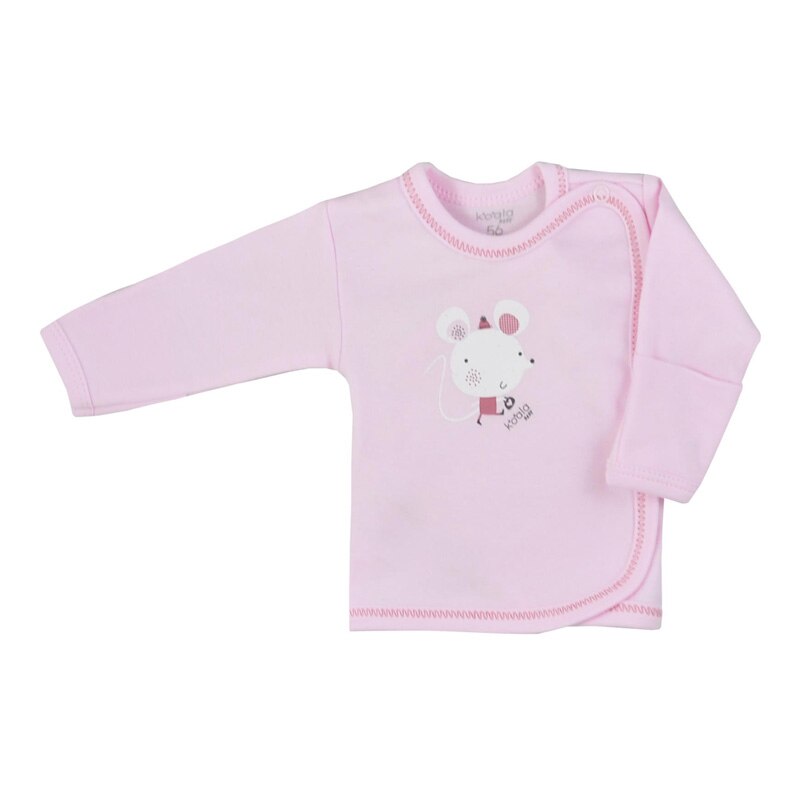 Bluza cu maneca lunga pentru fete Koala Tasmania 08-633R, Roz