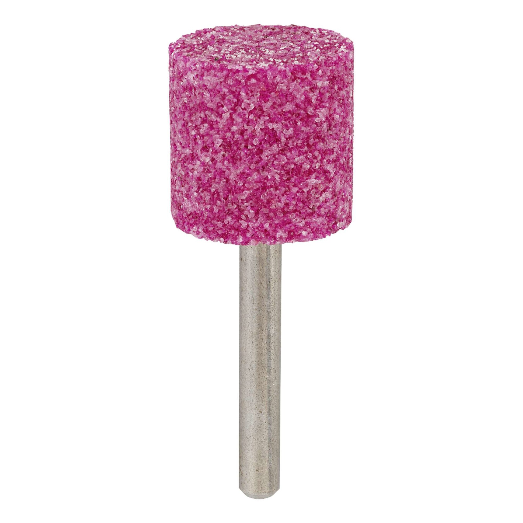 Piatra abraziva cu tija 25/25mm cilindric, prindere 6mm, KWB High-Quality