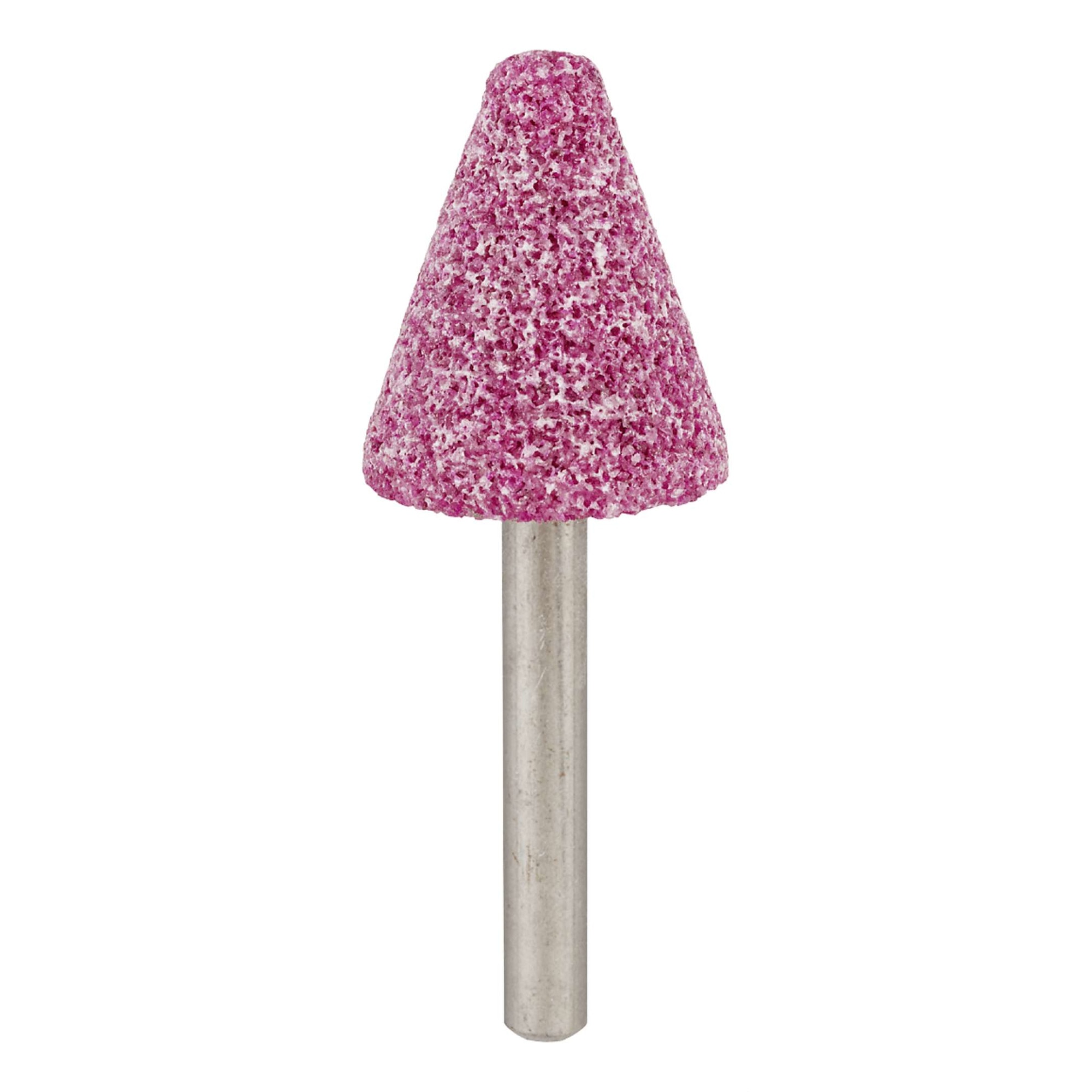 Piatra abraziva cu tija 25/30mm conic, prindere 6mm, KWB High-Quality