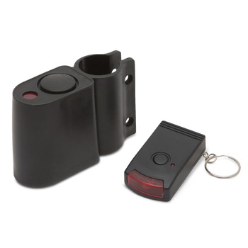 Alarma antifurt pentru bibicleta, Handy, 110 dB, Cu telecomanda, 95 x 63 x 36 mm, Negru Alarma antifurt pentru bibicleta, Handy, 110 dB, Cu telecomanda, 95 x 63 x 36 mm, Negru