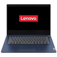 Laptop Lenovo IdeaPad 3 14ADA05 cu procesor AMD Ryzen™ 7 3700U, 14" Full HD, 8GB, 512GB SSD, AMD Radeon™ RX Vega 10 Graphics, FreeDOS, Abyss Blue