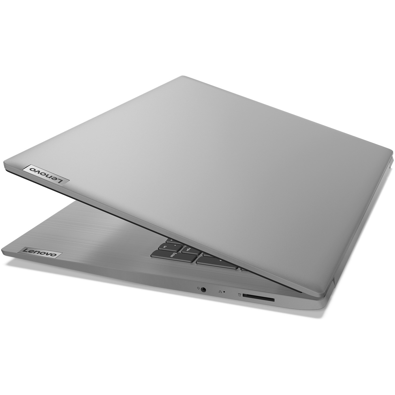 Laptop Lenovo IdeaPad 3 17ADA05 cu procesor AMD Ryzen™ 5 3500U, 17.3" HD+, 8GB, 512GB SSD, AMD Radeon™ Vega 8 Graphics, FreeDOS, Platinum Grey