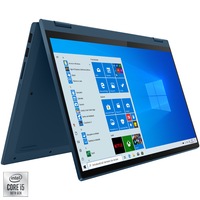 Laptop 2 in1 Lenovo IdeaPad Flex 5 14IIL05 cu procesor Intel® Core™ i5-1035G1, 14" Full HD, Touchscreen, 8GB, 512GB SSD, Intel® UHD Graphics, Windows 10 Home, Light Teal