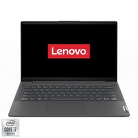 Laptop Ultraportabil Lenovo IdeaPad 5 14IIL05 cu procesor Intel® Core™ i7-1065G7, 14" Full HD, 16GB, 512GB SSD, NVIDIA® GeForce® MX350 2GB, FreeDOS, Graphite Grey