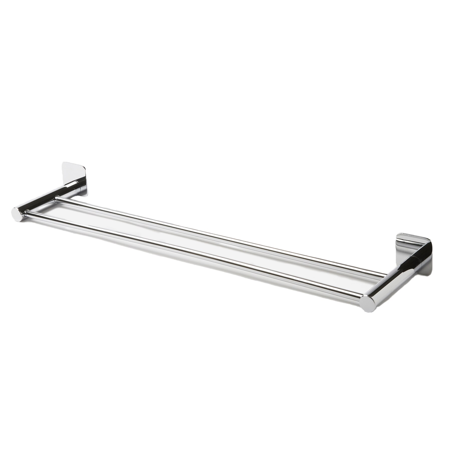 Suport de baie pentru prosoape, Zola®, 62.3x5x12.2 cm, finisaj cromat