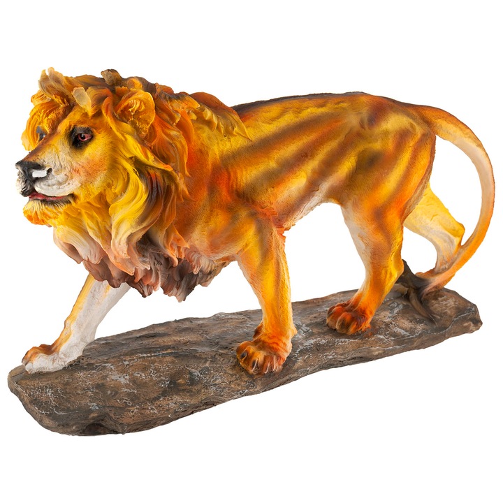 Декоративна фигура, Лъв, 24559, Многоцветен, 40х30см