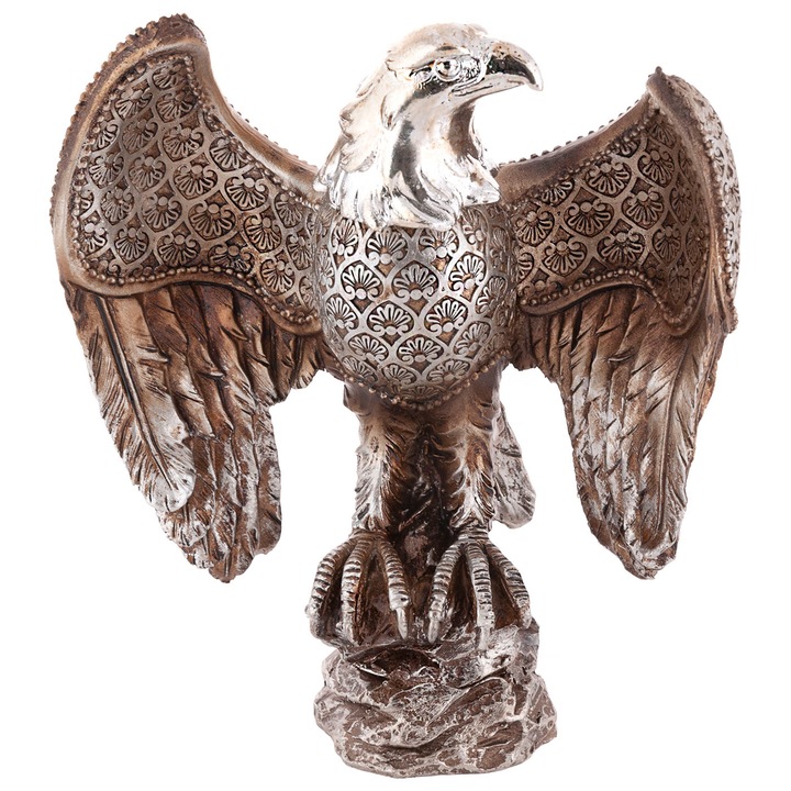 Декоративна фигура, Орел, 7184, Многоцветен, 19х20см